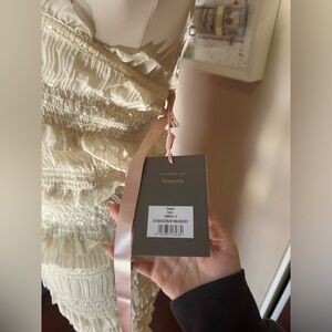 HouseofCB Dress
Solana Sequin Smocked & Shirred Cocktail Dress